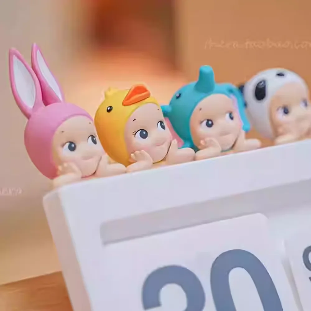 Cute Animal and Fruit Series Doll Anime Figures Blind Box 8cm Action Figure Car Ornament Children Gift Decoration