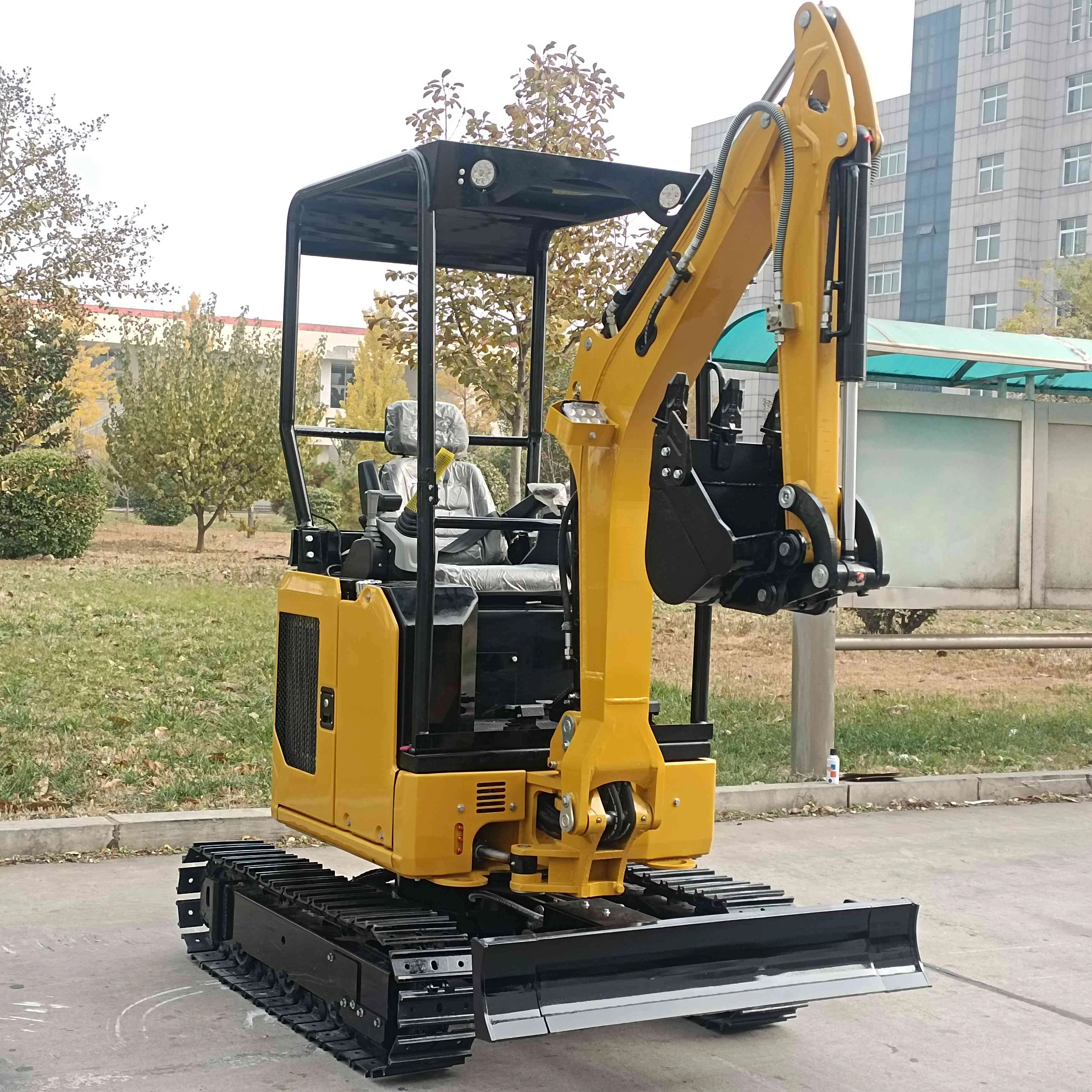 

Мини-экскаватор HUPNP 1.5 тонны, гусеничный, для фермерских работ, с двигателем, грузоподъемность 2 тонны, гарантия 1 год, высокая эффективность