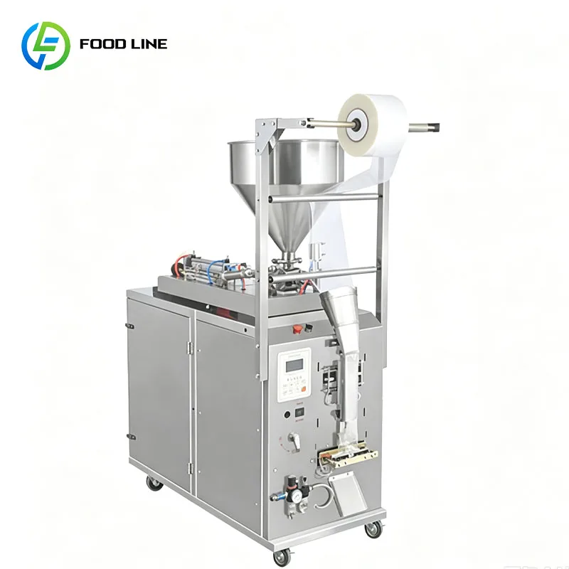 Automatic Food Packing Machine Vertical Form Fill Seal Machine For Frozen Food Pet Food Snack Products Customized
