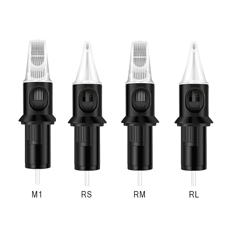 10/20PCS Tattoo Cartridge Needle RL/M1/RM/RS Disposable Semi-Permanent Eyebrow Lip Makeup Needles For Tattoo Pen Accessories Tip