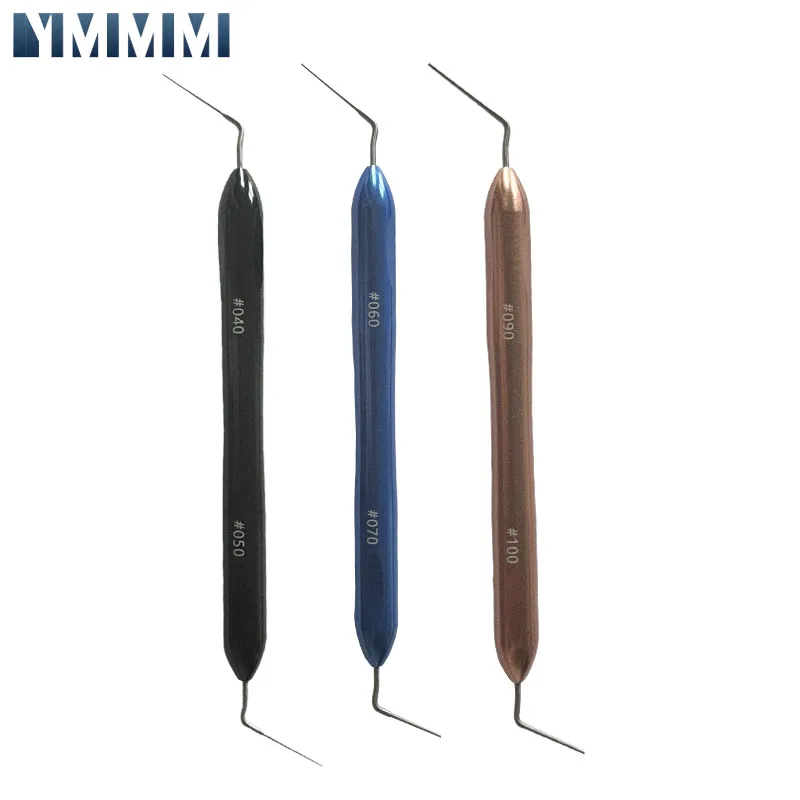 

Dental Dentistry Endodontic Hand Plugger Tip Teeth Root Canal Filling Vertical Pressurizer Presser Dentist Endo Tools Instrument