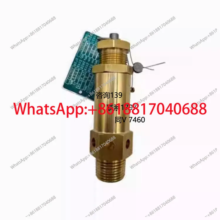 1PCS A28X-25T/40T/64T all-copper spring type medium and high pressure screw machine air compressor pressure relief valve