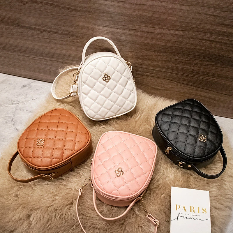 

Fashion Solid Color Shoulder Bags For Women PU Crossbody Small Handbag Adjustable Strap Purse