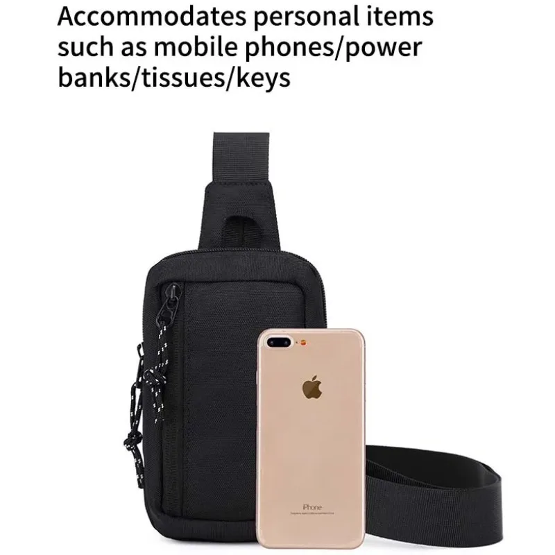 الرجال الموضة حقيبة صدر للرجال رجل الكتف الجسم حقيبة أكسفورد رجل الجانب الرافعة حقيبة كروسبودي للذكور حقيبة يد عادية حقائب السفر الهاتف #6