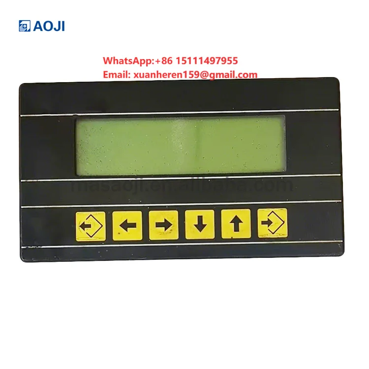 Second-hand Control Panel Display for DF135C Asphalt Paver Machine