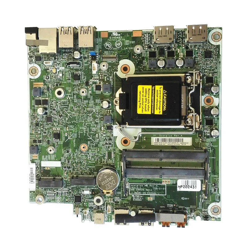 For HP Elitedesk 800 G3 DM Mini Motherboard Q270 DDR4 907154-001 907154-601 906309-001 16515-1 348.06N10.0011