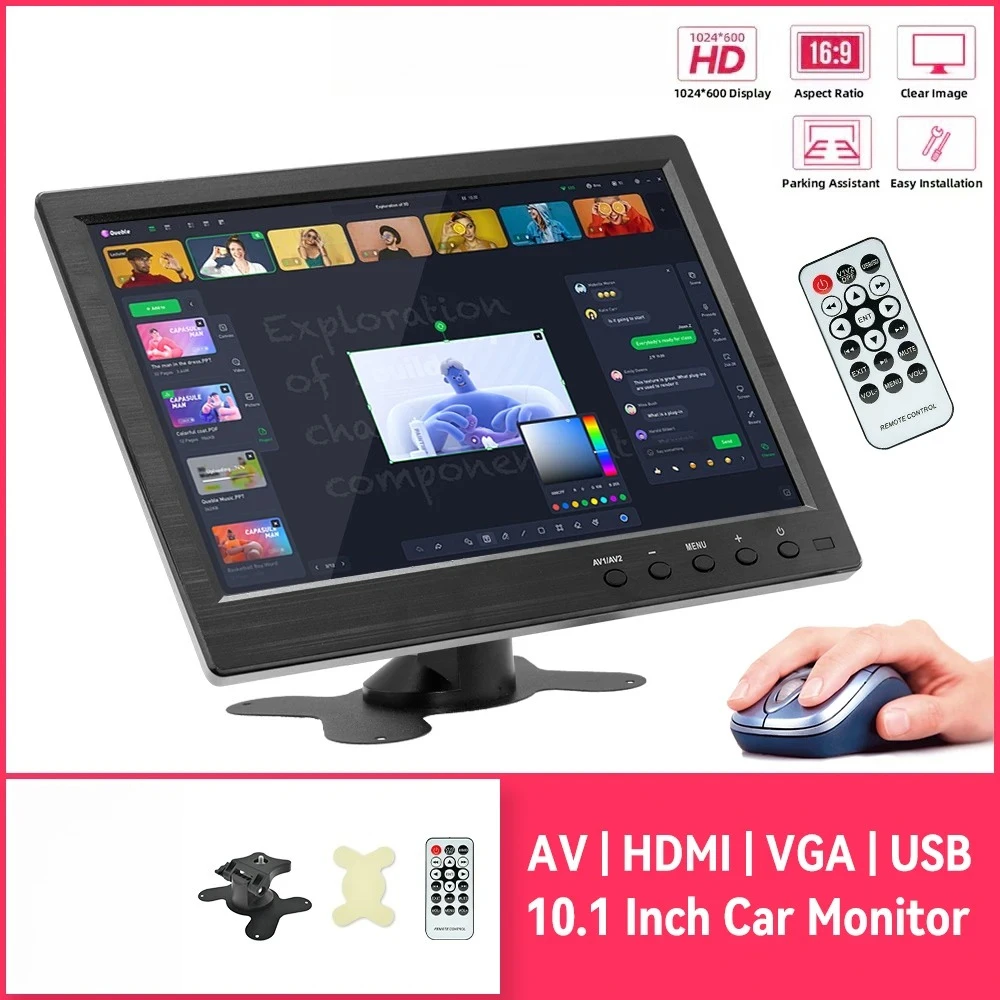 101-hd-car-monitor-headrest-lcd-hd-digital-screen-hdmi-vga-av-usb-sd-slim-uv-coating-pc-tv-dvd-player-for-monitoring