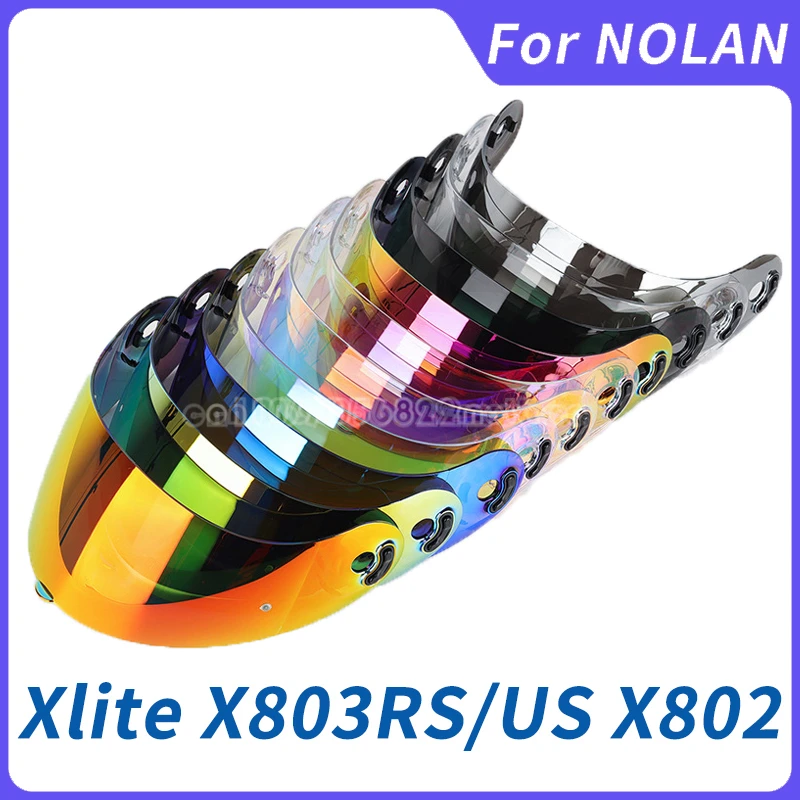 Helmet Shields Visor Replacement for NOLAN X803, X803RS,X802RR,X702,X661 Windshield Viseira Capacete De Moto Accessories