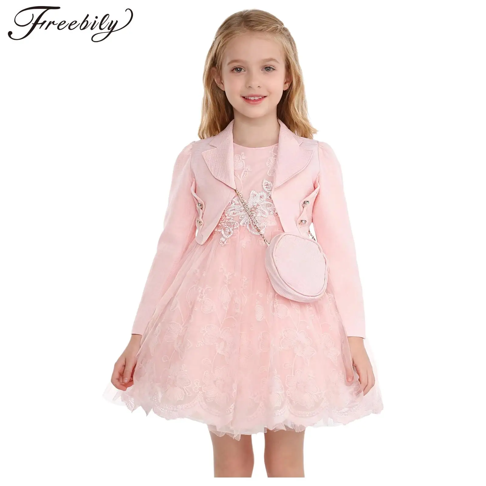 

Рождественский фестиваль для девочек, праздничное платье принцессы, вечернее платье для выпускного вечера, танцевальное платье, комплект с цветочной вышивкой, платье-майка