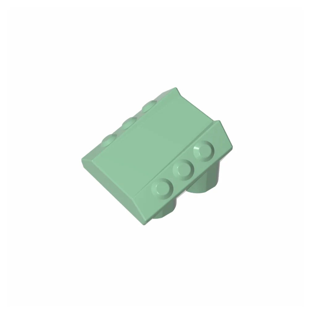 ตัวต่อโกบริกส์ บล็อกกิ้ง บล็อก GDS-M477 แผ่นลาด 2x2 ไม่มีปุ่ม ประกอบเข้ากันได้กับเลโก้ 30603