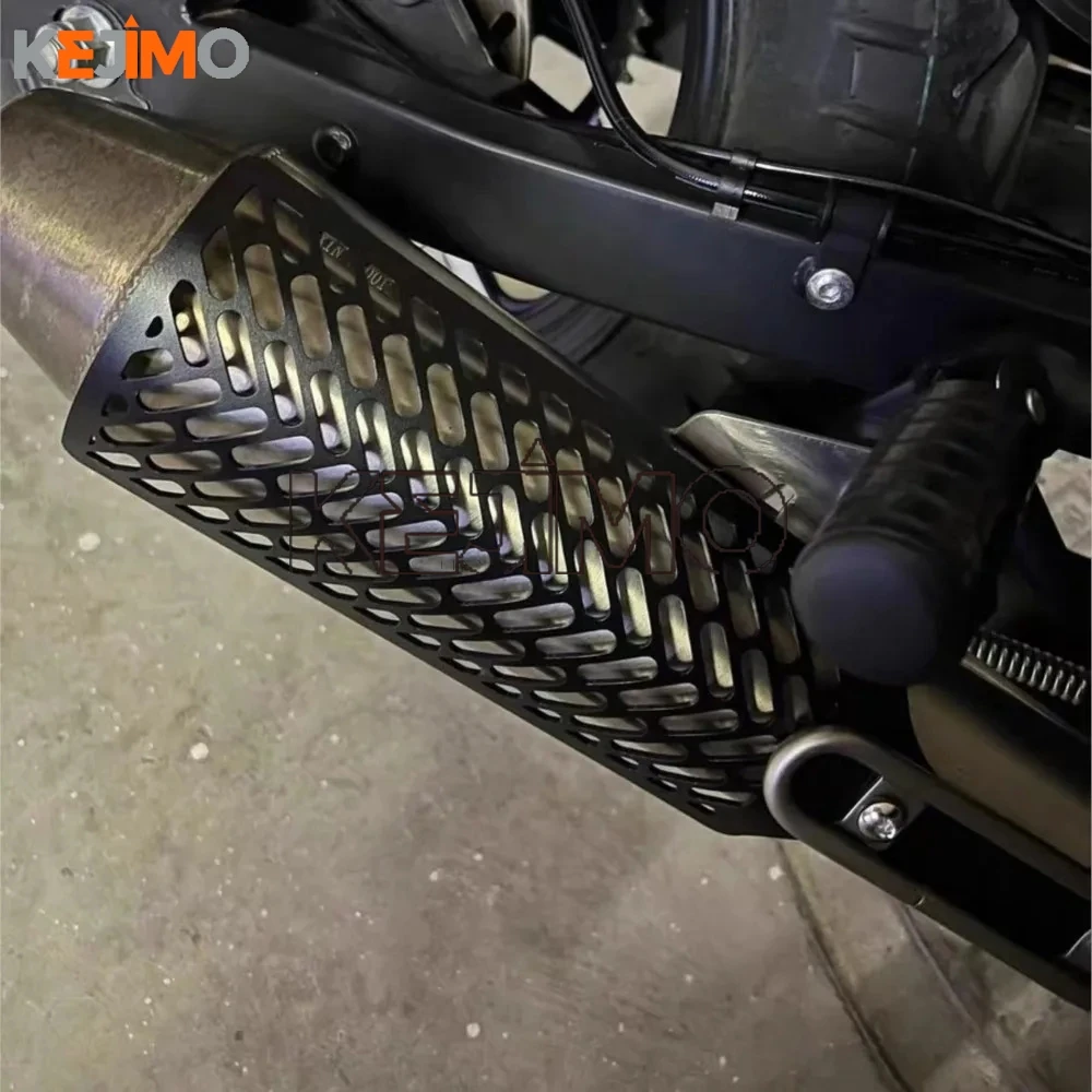 2026 Motorcycle FOR ZONGSHEN CYCLONE RA2 RE3 ZS400 zs400 2024 2025 Exhaust Pipe Protector Heat Shield Guard Anti-scalding Cover