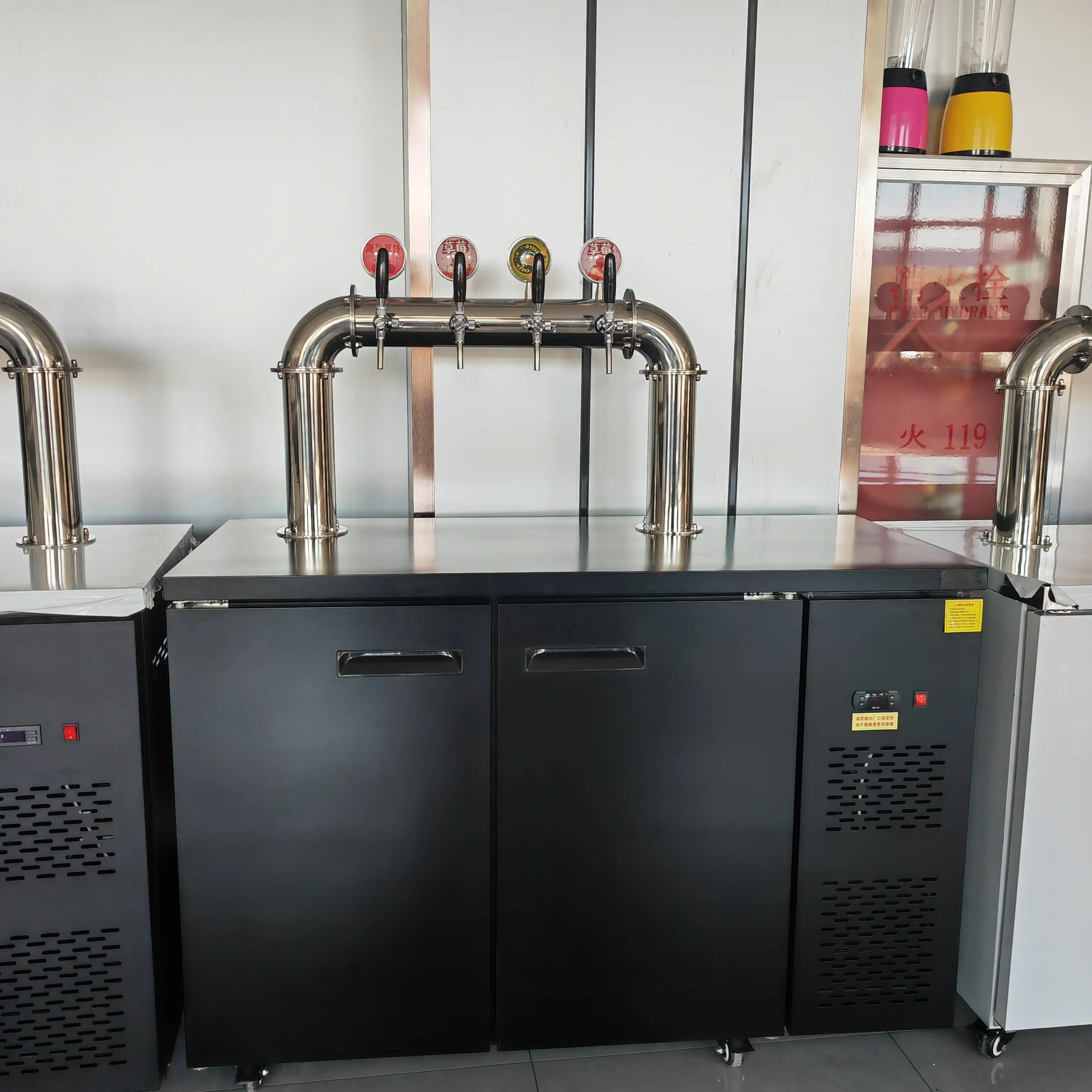 Commercial Beer Dispenser Juice 6 Beer Taps Dispenser Cooler Kegs Beer Dispenser Kegerator No reviews yet