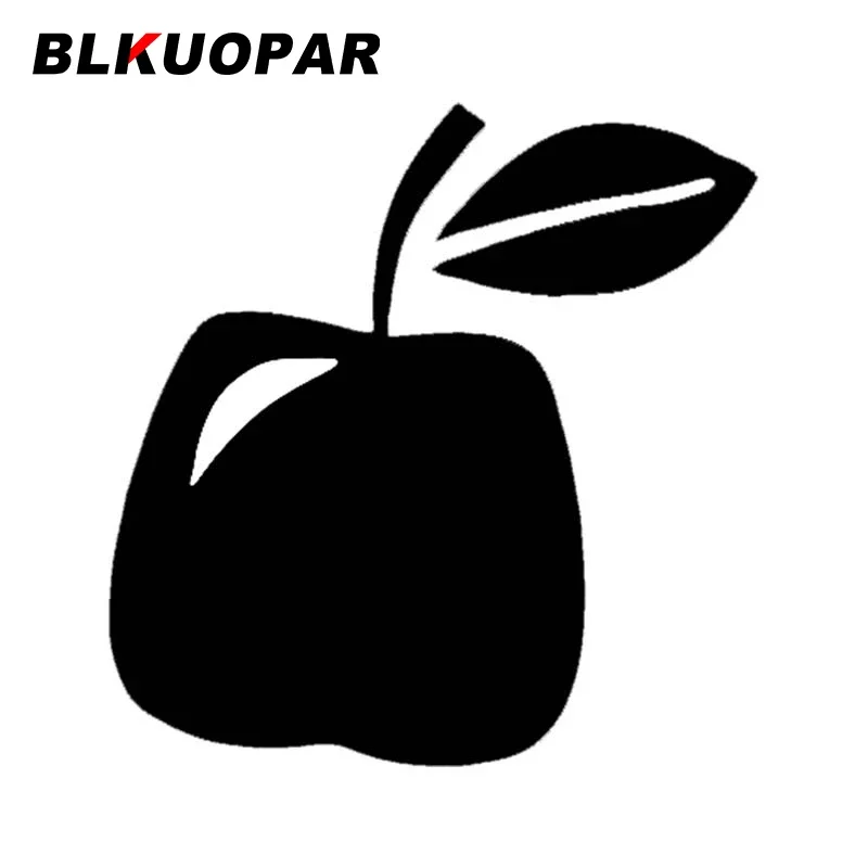 BLKUOPAR Apple Car Stickers Creative Decals Personality Scratch-Proof Car Accessories Skateboard Windshield Waterproof DIY Goods