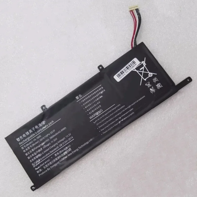 New 5074116 PV-3S1P Laptop Battery 11.55V 3800mAh For DeeQ 16inch HL160G AN156 Notebook%100 test