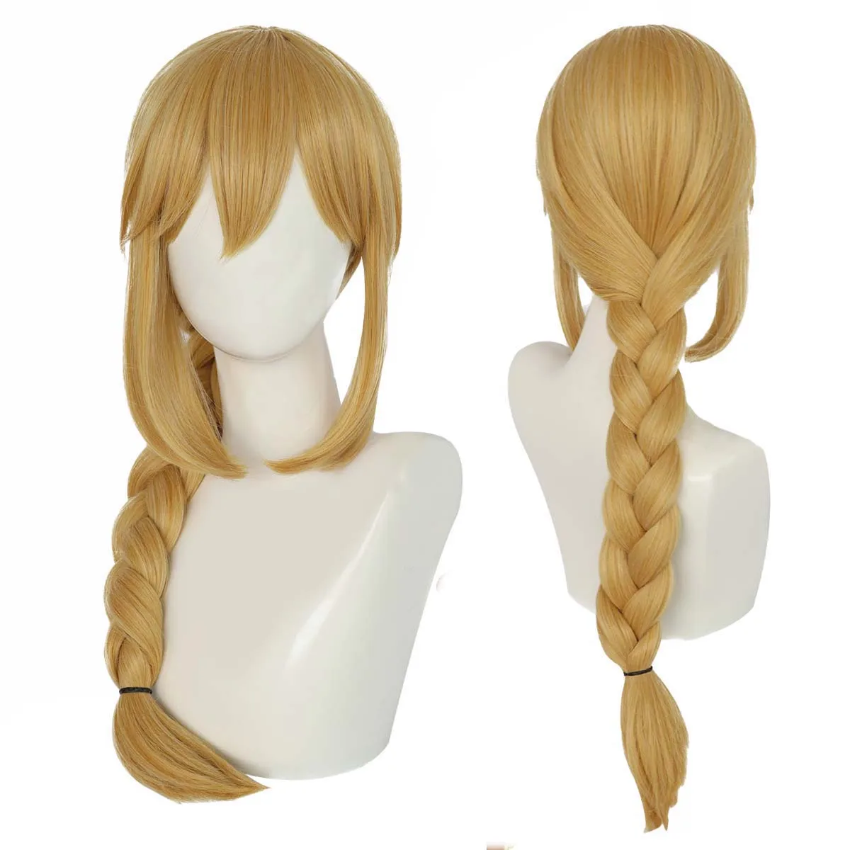 วิกผมยาวสีบลอนด์สำหรับคอสเพลย์ตัวละครแอปเปิ้ล แจ็ค จากอนิเมะสำหรับผู้หญิง