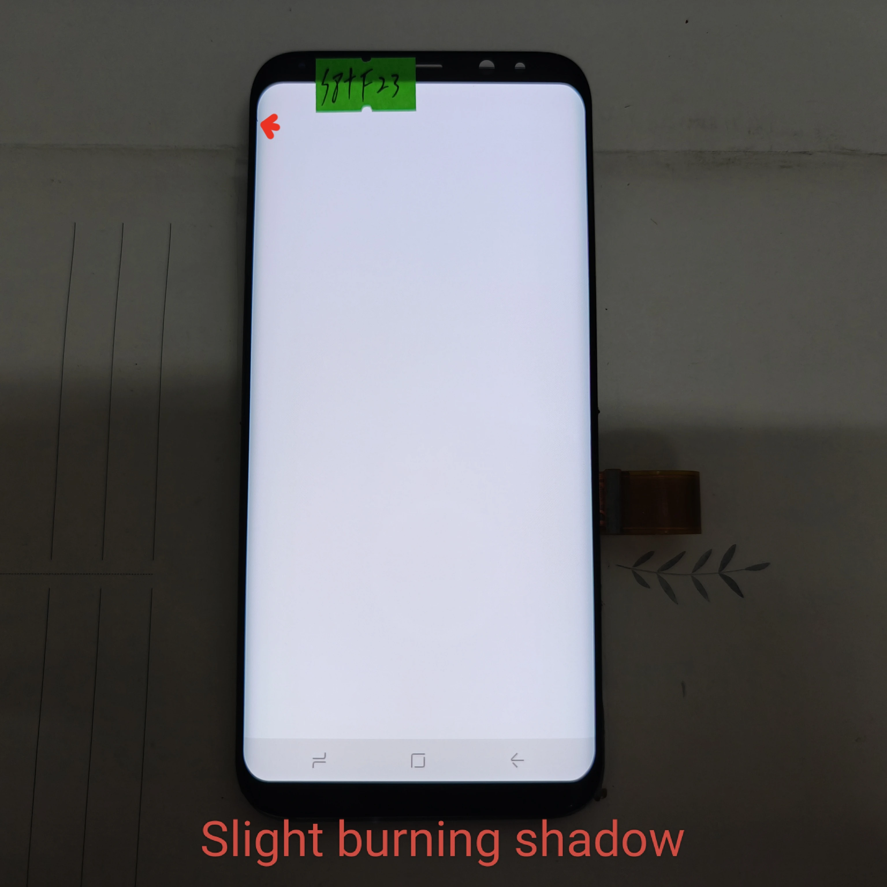 Curved LCD screen assembly AMOLED material Galaxy S8 Plus suitable for SM-G955 G955F G955D G955B/S defective series