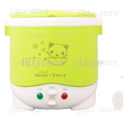 220V110V small rice cooker 1L mini rice cooker, cook porridge, soup and boil water