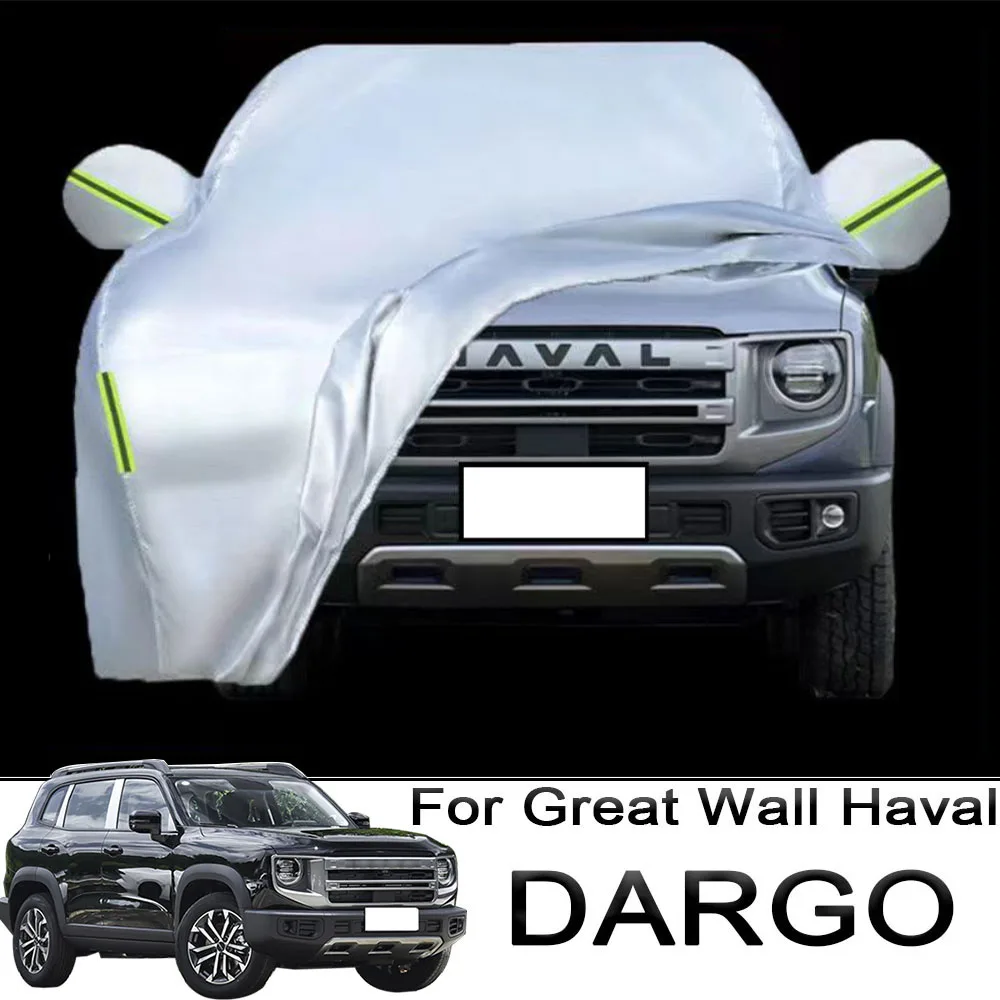 

Outdoor Car Cover For Great Wall GWM Haval DARGO 2020-2024 Sun Shade Anti-UV Snow Rain Dust Resistant SUV Cover