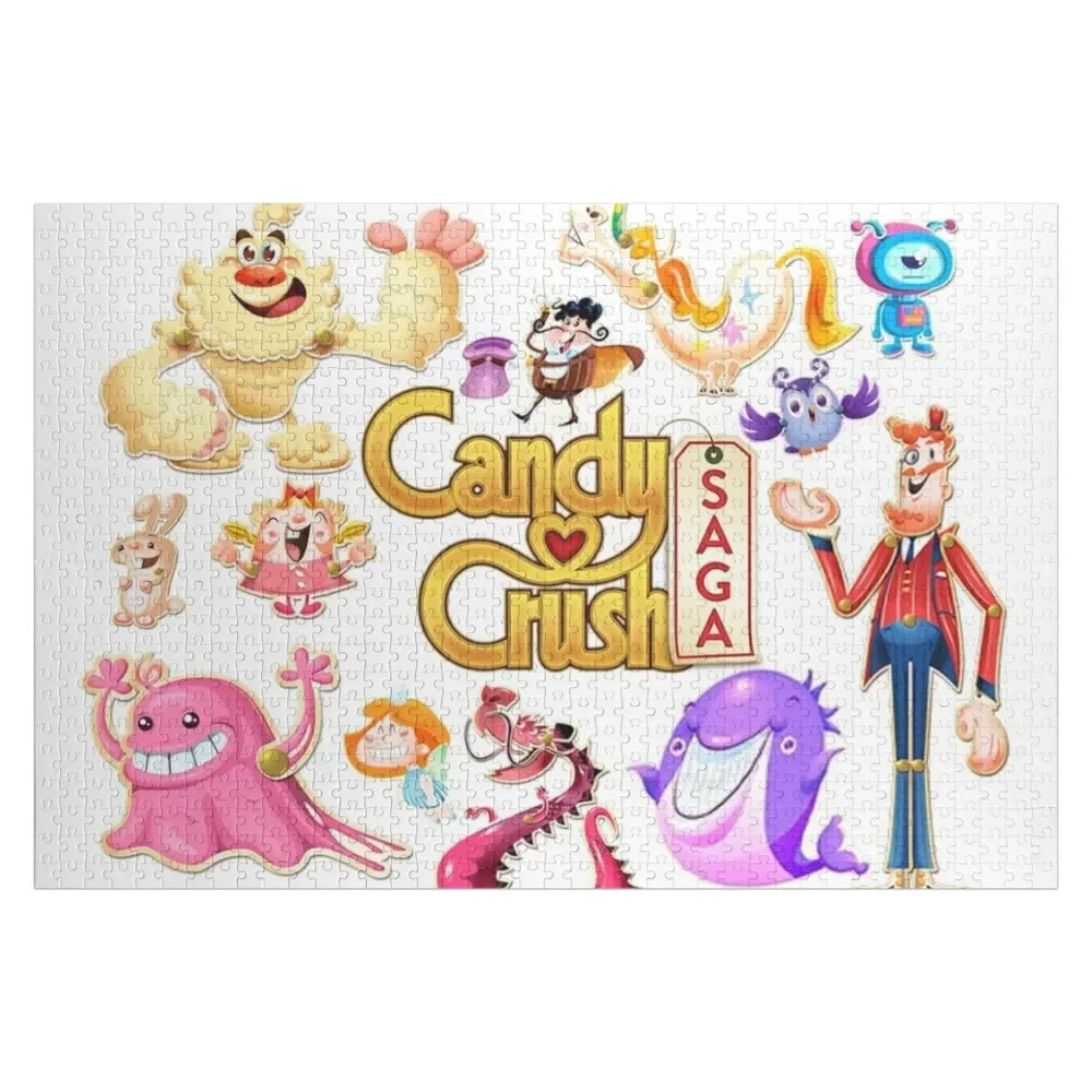 

Candy Crush Saga Design Jigsaw Puzzle Custom Wooden Name Wood Animals Personalized Name Personalized For Kids Puzzle