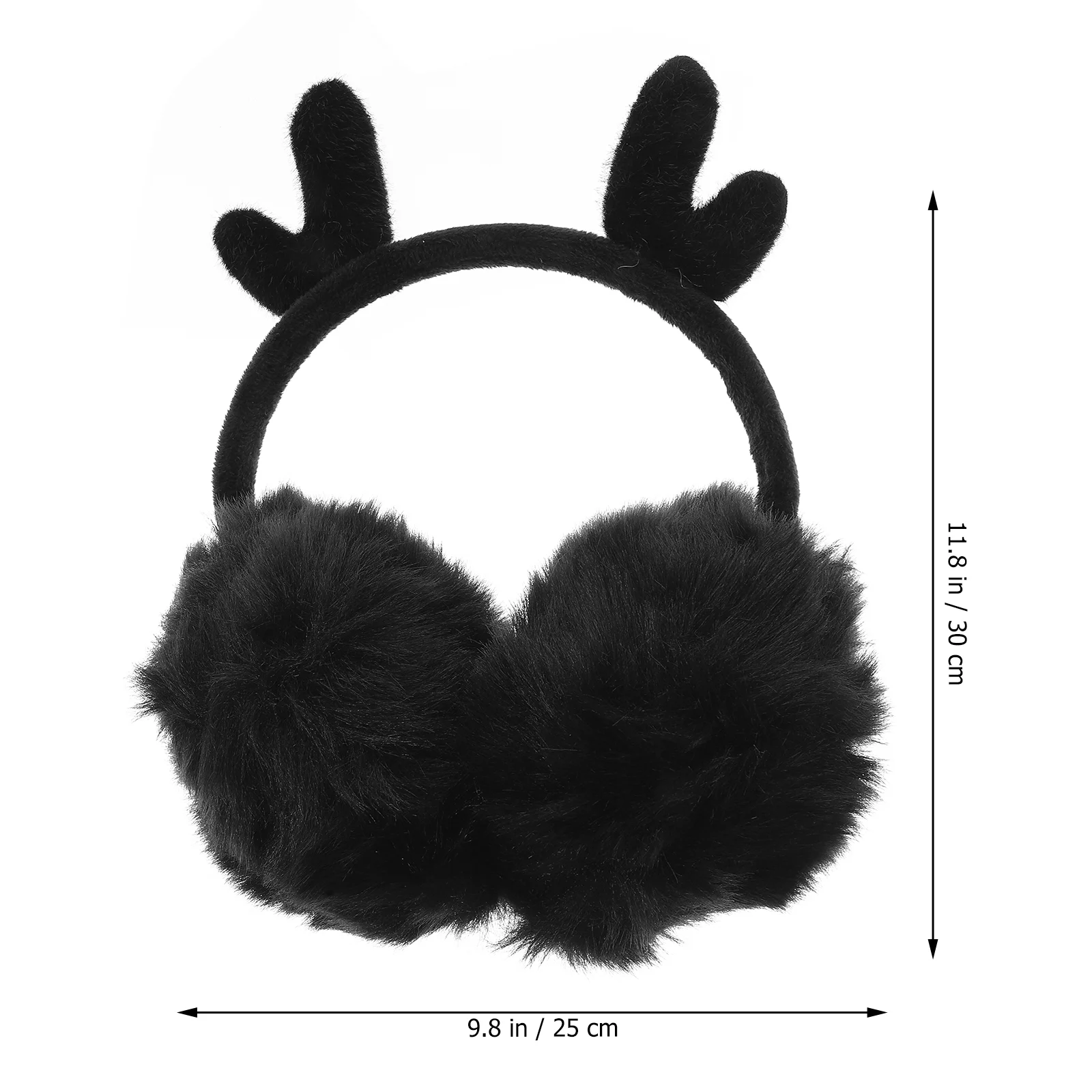 Winter Earmuff Plush Backpack Comfortable Headgear Christmas Versatile Student