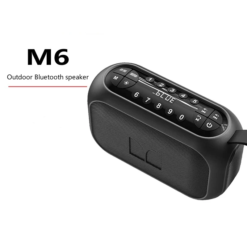 

Мощные портативные беспроводные Bluetooth-колонки Super Bass Sound Box, громкоговоритель с микрофоном для громкой связи Caixa De Som