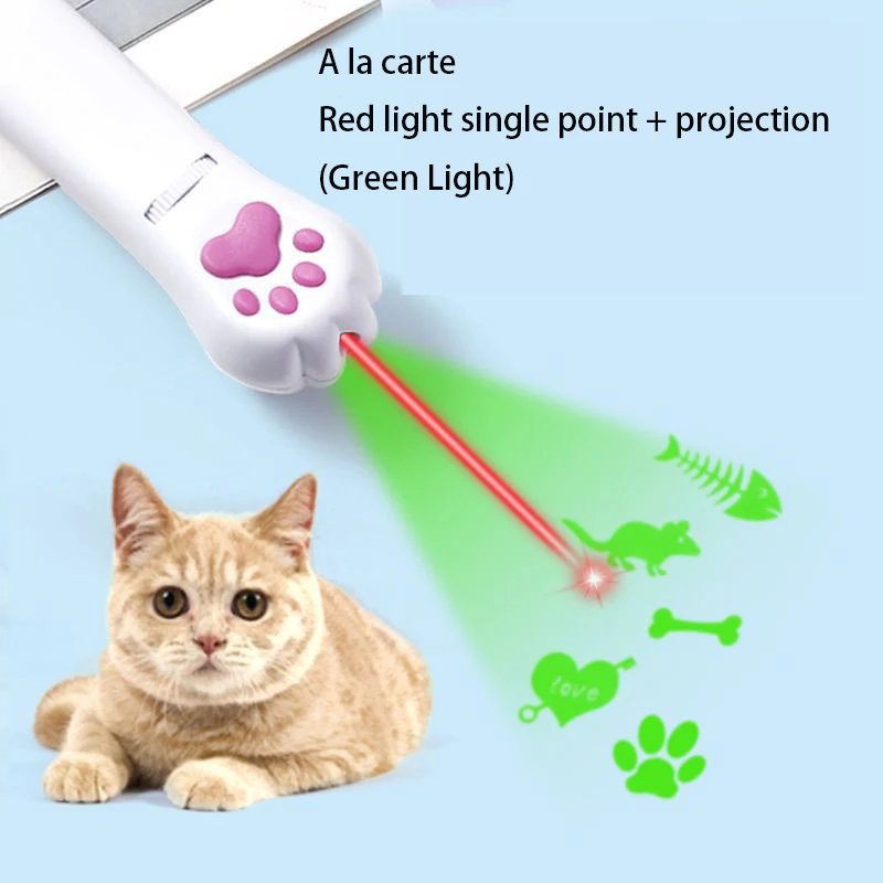 

Cat laser light pen light cat kitten infrared cat toy deboreting kitten charging flashlight cat cat stick