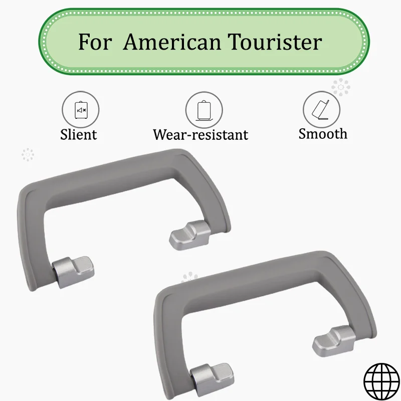 

For American Tourister Luggage Accessories Handle Trolley Case Handle Replacement Part Handle Durable Black