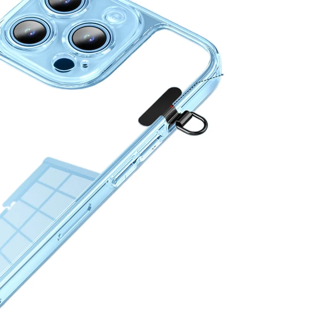 

Ultra-thin Phone Lanyard Tab Metal Anti-fall Mobile Phone Lanyard Patch Anti-lost Snap Strap Phone Lanyard Clip Patch