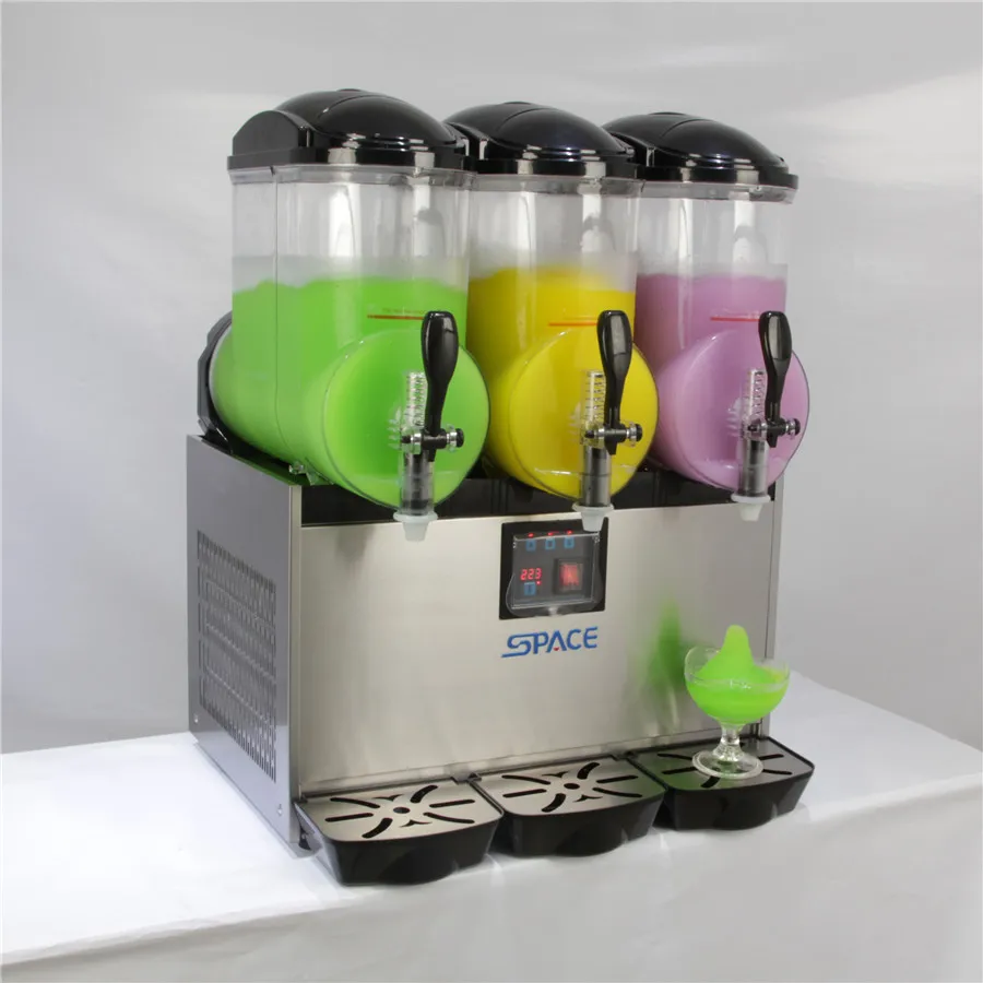 3 Bowls Smoothie Maker Slushy Machine For Commercial Use