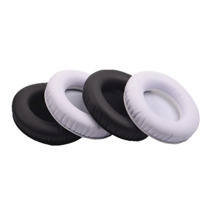 1 par 80mm almofadas de ouvido couro substituição capa almofada para sony MDR-V55 MDR-V500 MDR-7502 fones para ATH-WS70 ws77 ws99