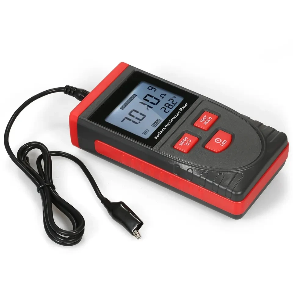 Handheld Surface Resistance Meter Anti-static Insulation Resistance Tester WT-311