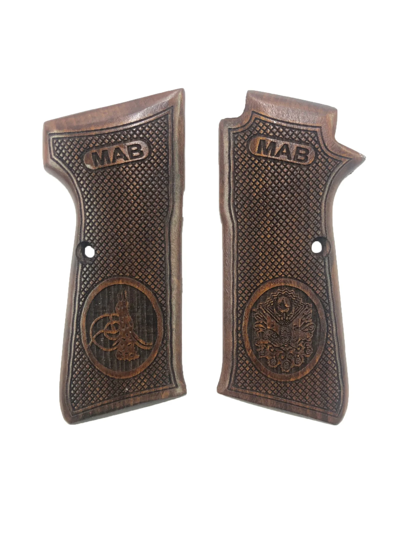 

MAB PA-15 Compatible Special Series Ottoman Tuğra and Sanca Model Laser Cutting Wooden Grip Mod2