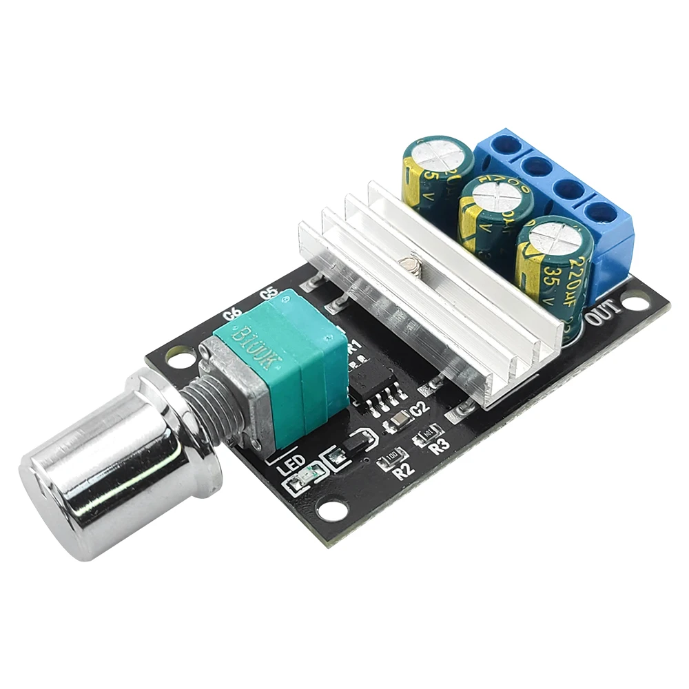 6V 12V 24V 28V PWM DC Motor Speed Controller 3A Motor Governor Adjustable Speed Regulator Motor Controller