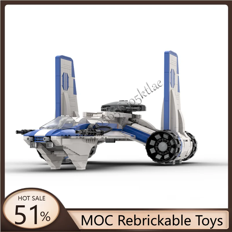 1444-teiliges Space Series Aerial Armored Dropship Technisches Modellbau DIY-Blöcke Montagespielzeug für Kinder Beliebtes Festival-Geschenk