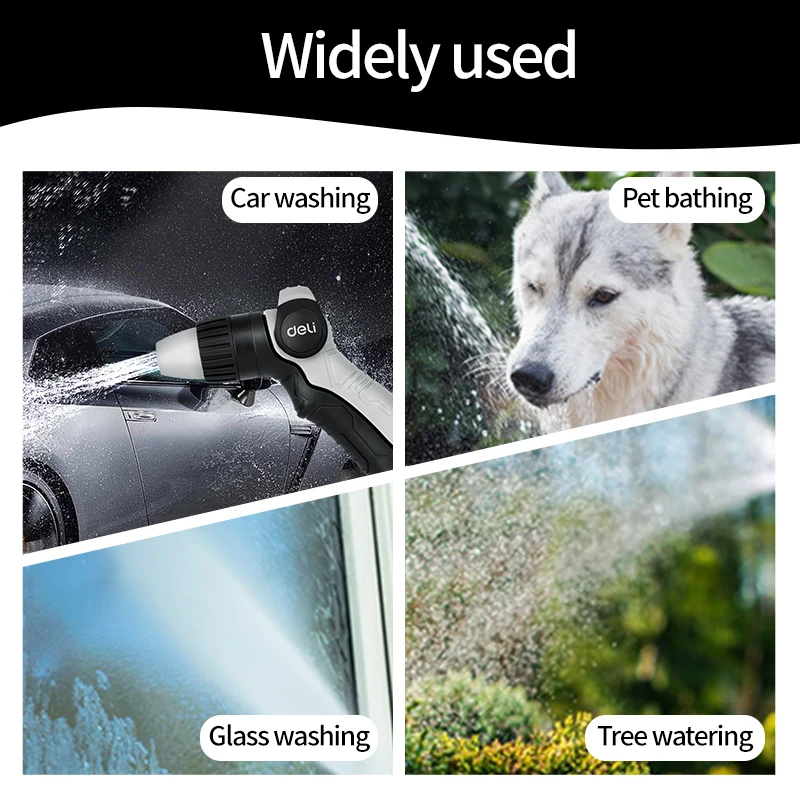 ديلي حديقة المياه خرطوم مدفع فوهة متعددة الوظائف المنزلية غسيل السيارات ساحة أنبوب رش الماء أنبوب فوهة أدوات الرش