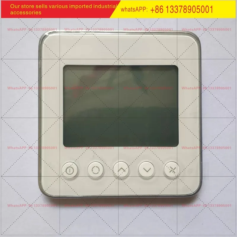 Two-tube analog digital LCD screen thermostat TF243WN/U with backlight 2-tube spot