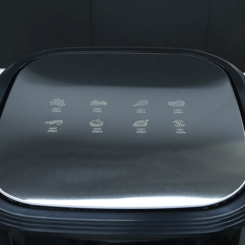 مقلاة هوائية رخيصة موديل مقلاة هوائية ميكانيكية عالية الجودة 12.8 لتر محمصة مقلاة هوائية