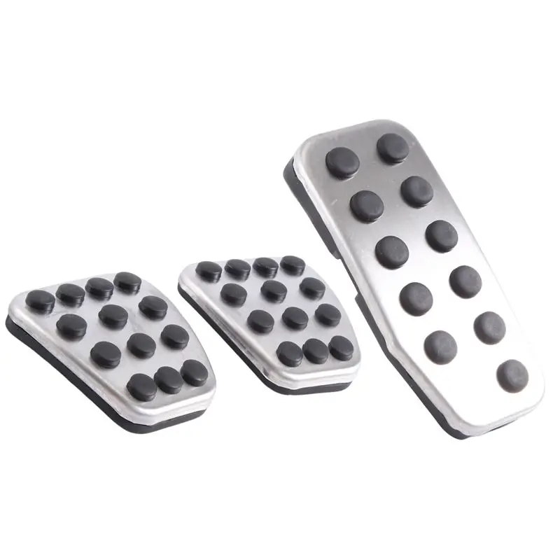 

AA92-Car Pedals Gas Brake Clutch Accelerator Pedal Pad Plate Cover For Honda CITY 2013 - 2020 Vezel HRV HR-V 2015-2020(MT)