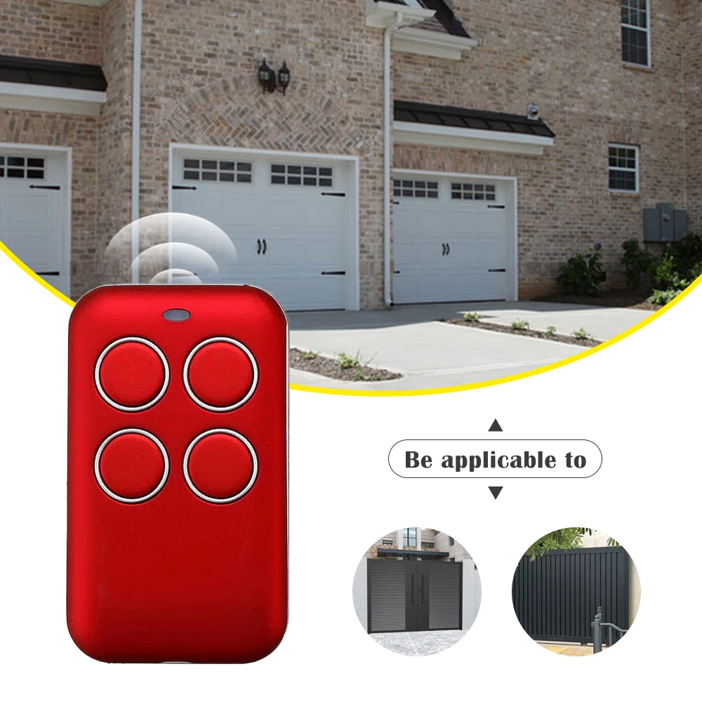 Universal Garage Control 286 to 868 Mhz Gate Remote Control Auto Scan Multi Frequency Copy Brand Rolling code Gate Door Opener