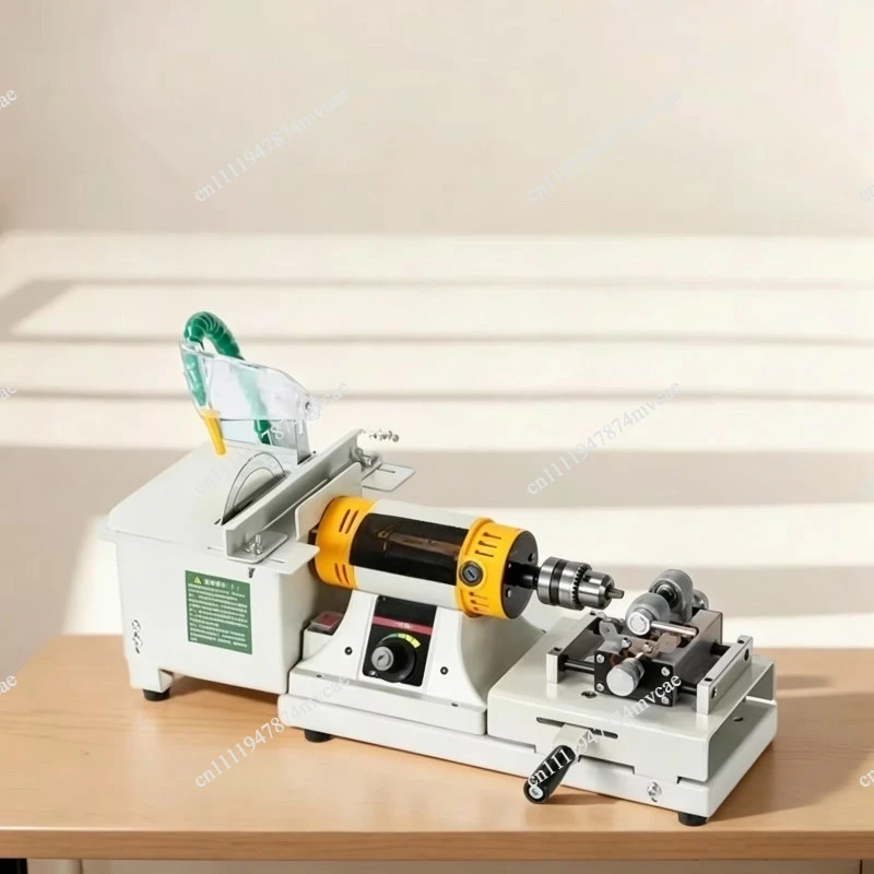 Multi Function Jewelry Saw Machine for Gemstone Cutting Polishing Mini Table Bench Grinder