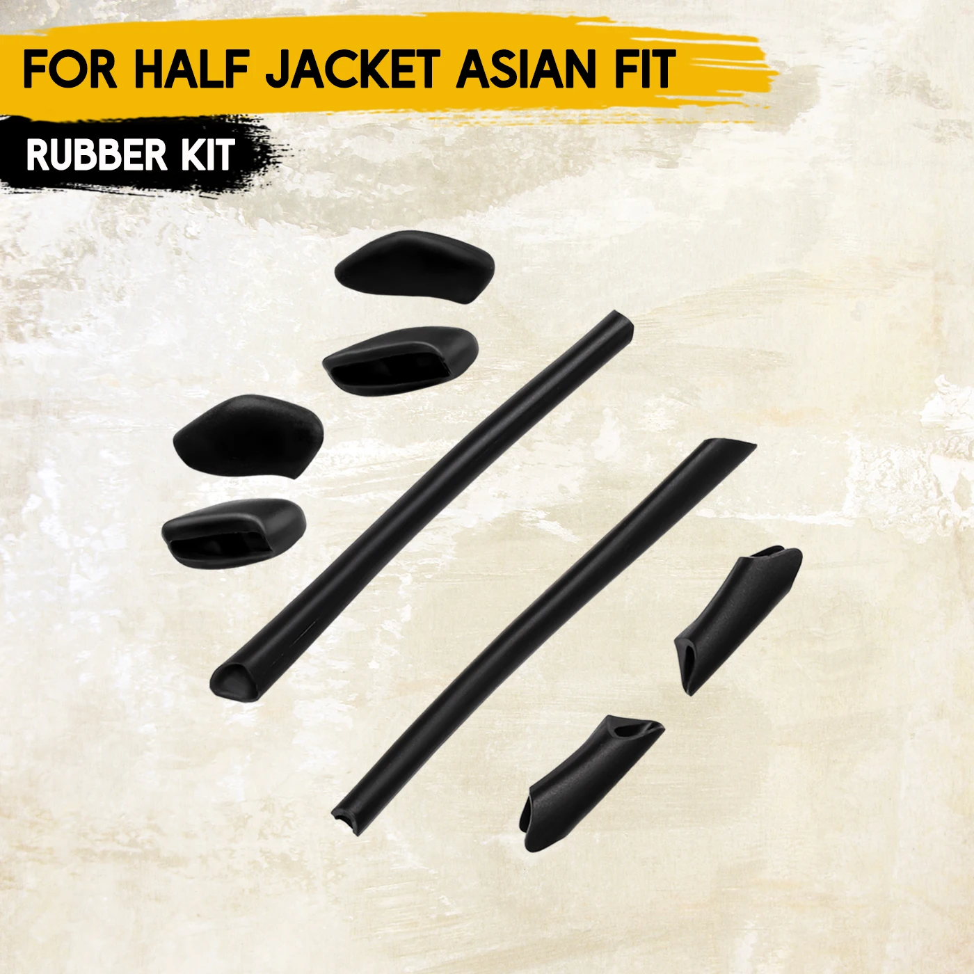 Silicone Earsocks Nose Pads Replacement  Rubber Kit for Oakley Half Jacket Asian Fit Sunglasses Temple Sleeve Nose Guard