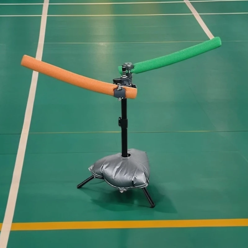 

Portable Badminton Pick Ball Trainer Adjustable Badminton Trainer Outdoors Training Device Stainless Steel Badmintons Equipment