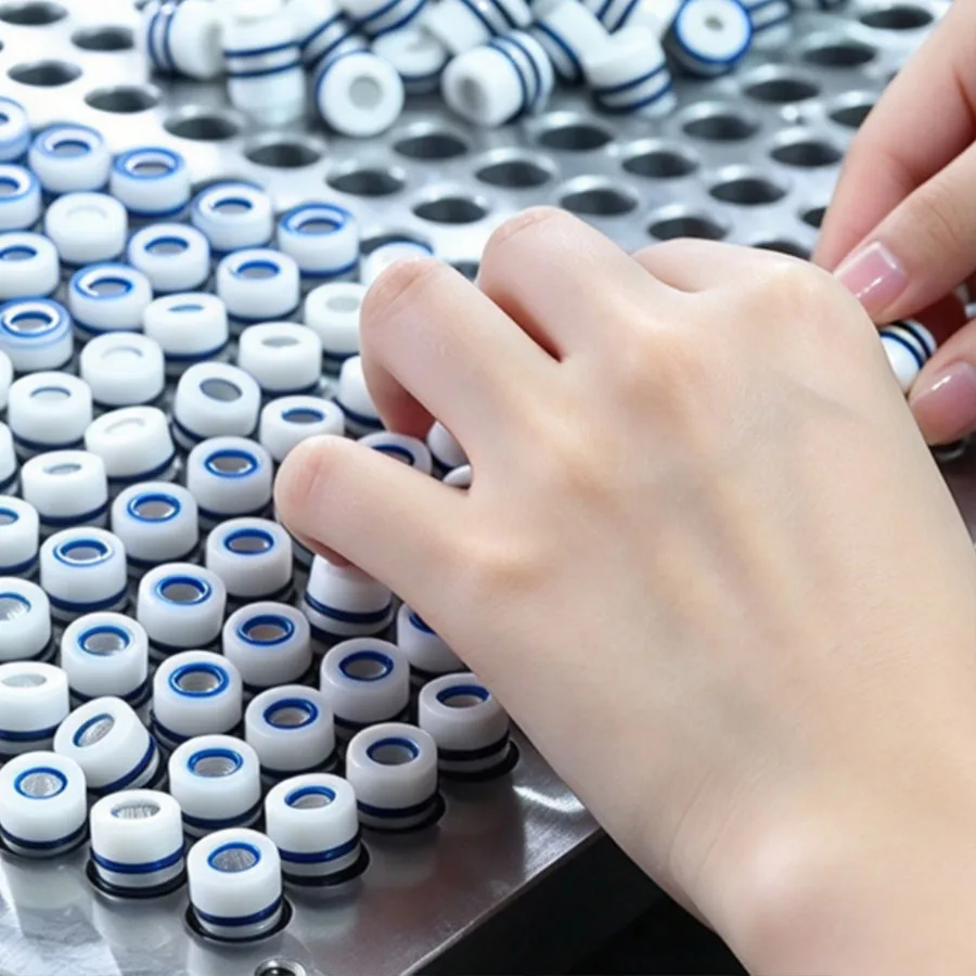 Upgraded valve core universal CNC vacuum suction cup valve core logic valve check back multi hole suction cup nozzle