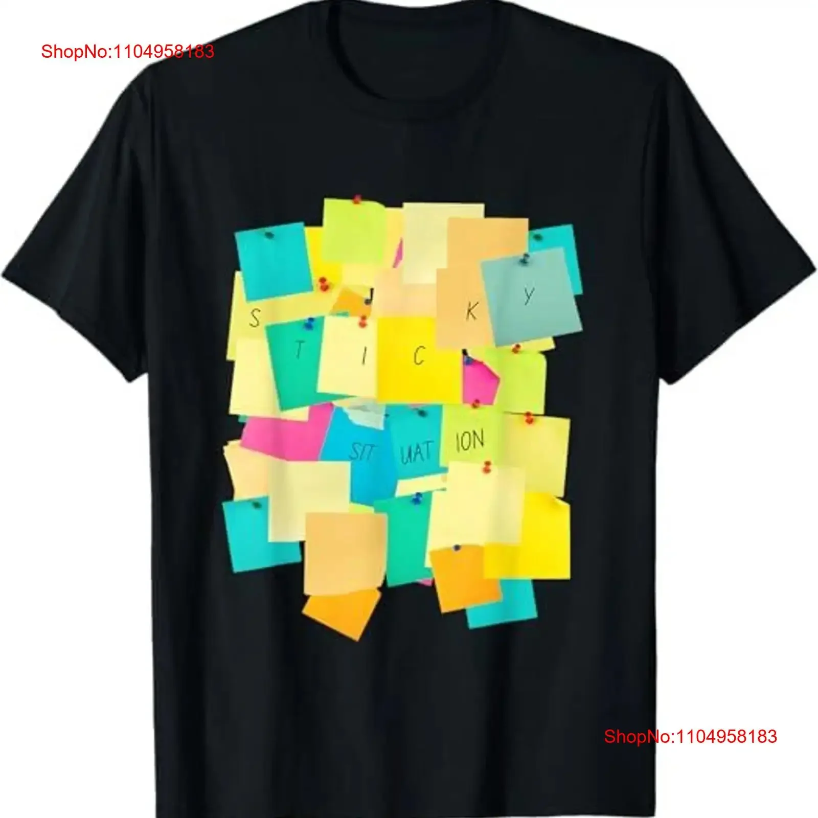 

NEW LIMITED Funny Office Humor Sticky Note Design Best Idea T Shirt S 3XL vintage Washed Breathable fashion Stylish streetwear