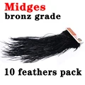 midge size black
