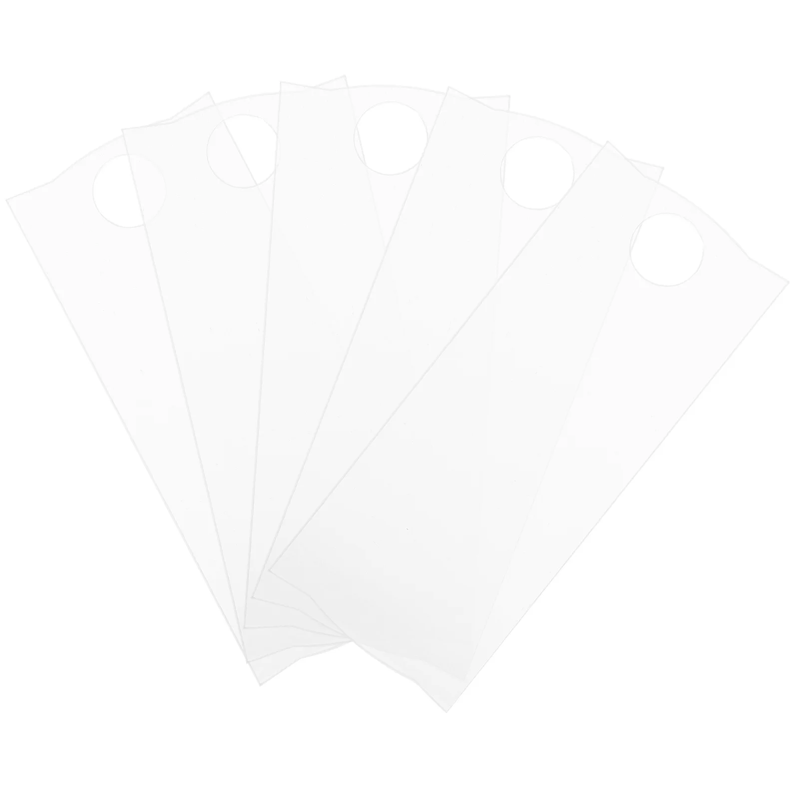 

5Pcs Convenient Blank Name Tags for Tumbler Cups Durable Material Stimulates Creativity Perfect for Various Industries