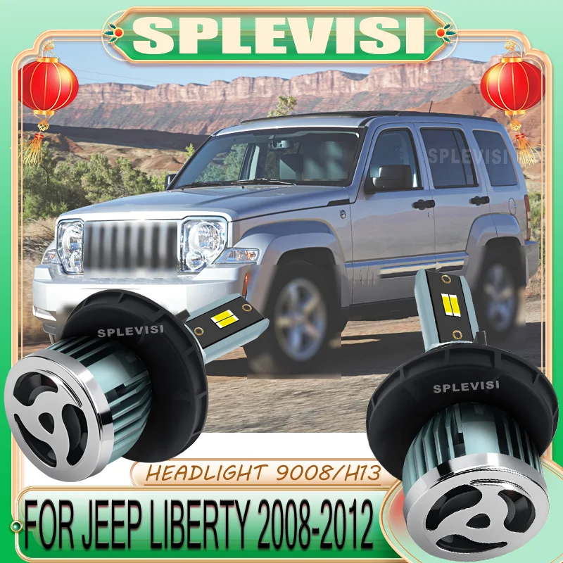 

LED Headlight Easy Installation Stable Lighting Longevity Tool-Free 9008/H13 For Jeep Liberty 2008-2012 Jeep Patriot 2012-2017