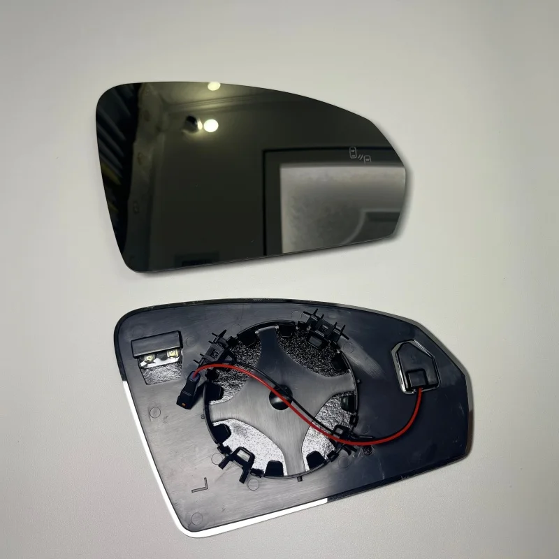 For Volkswagen VW Tiguan L / Tharu  2019- 2023 Rearview Mirror Lenses Exterior Side Reflective Glass Lens Heating blind spot