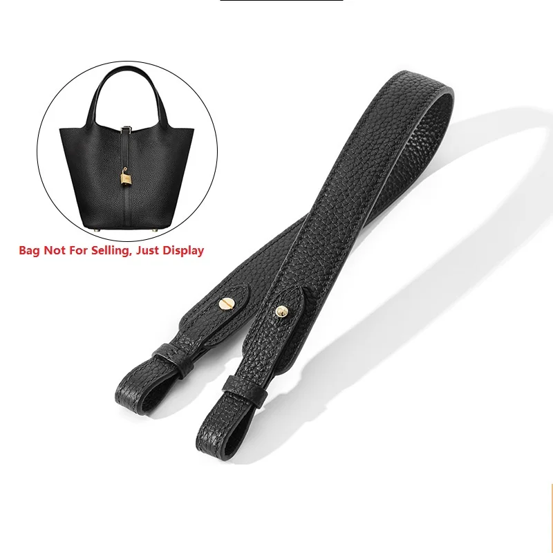 

Top Quality Solid Color Cattlehide For Evellyne Handbag Shoulder Strap Rivet Style Replacement For Bag Evellnye Strap