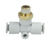 Excellent quick connector KQ2T06/04/08/10/12-02S-M5-M6-01S-03-04S white PB tee